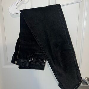 Madewell Women's Black Straight Jeans